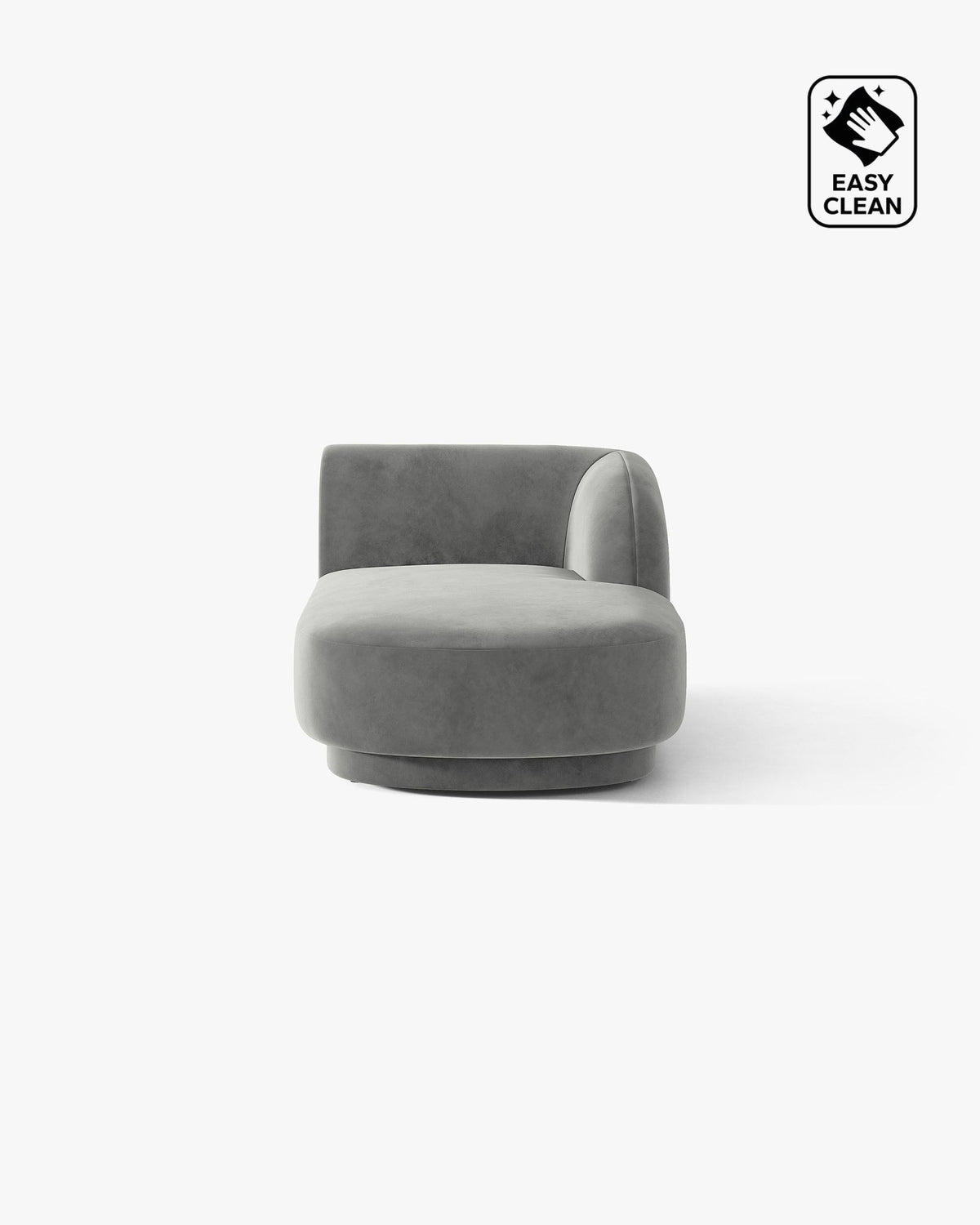 Miley kétszemélyes kanapé chaise longue-val