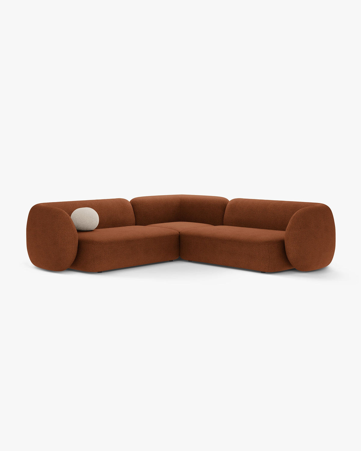 Kate modular symmetrical corner sofa 5 seats