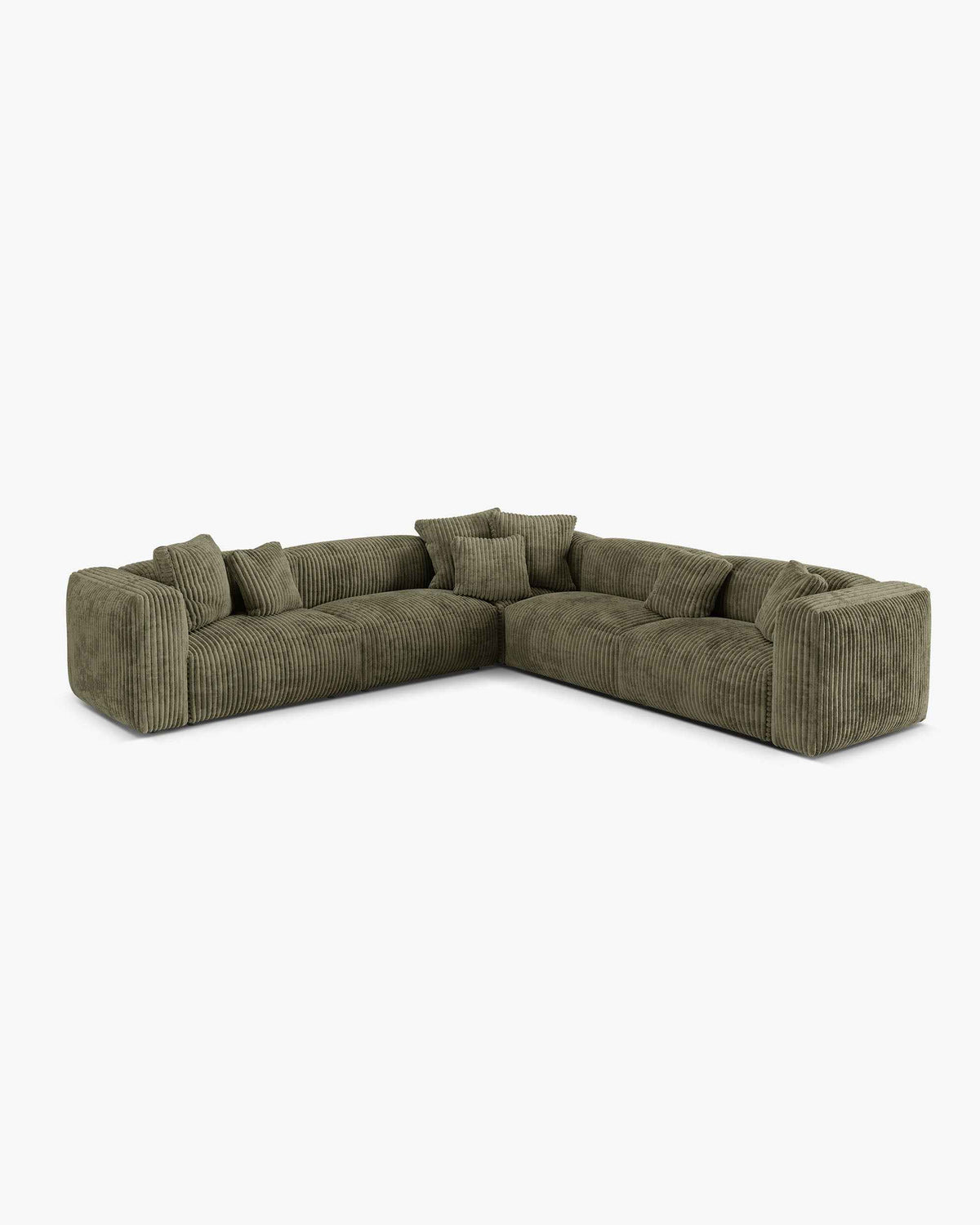 Martina modular symmetrical corner sofa 5 seats