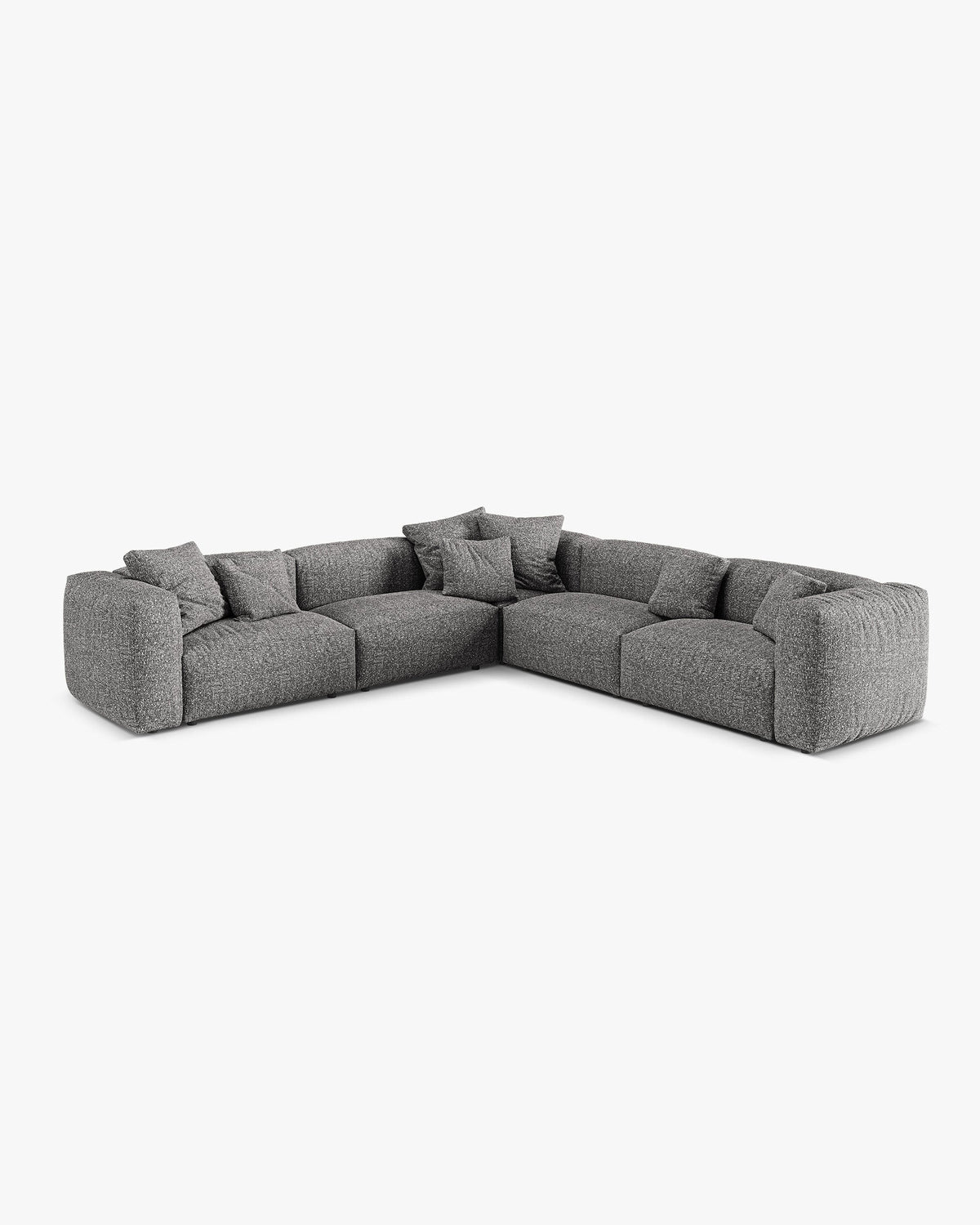 Martina modular symmetrical corner sofa 5 seats