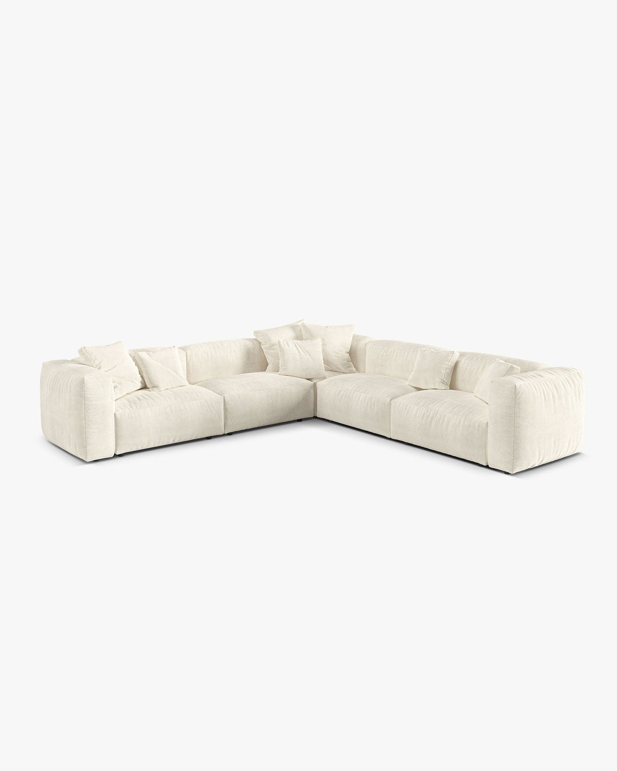 Martina modular symmetrical corner sofa 5 seats
