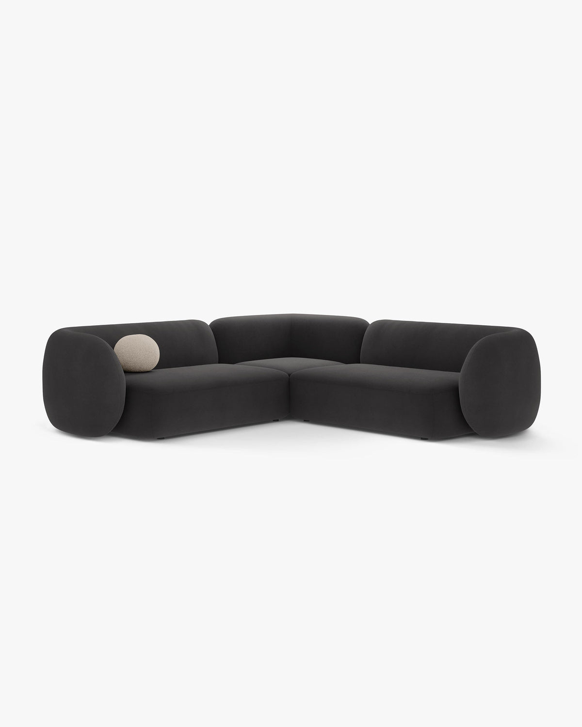 Kate modular symmetrical corner sofa 5 seats