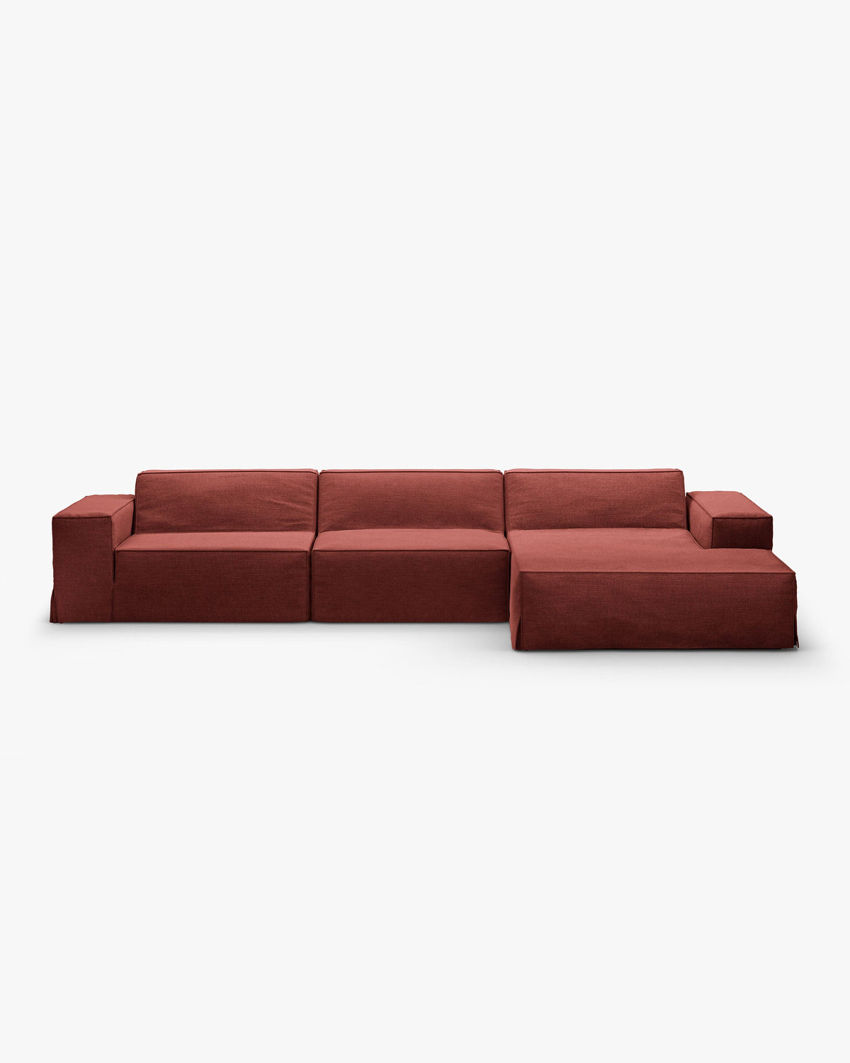 Jodie Corner Sofa with Removable Linen-Look Cover
