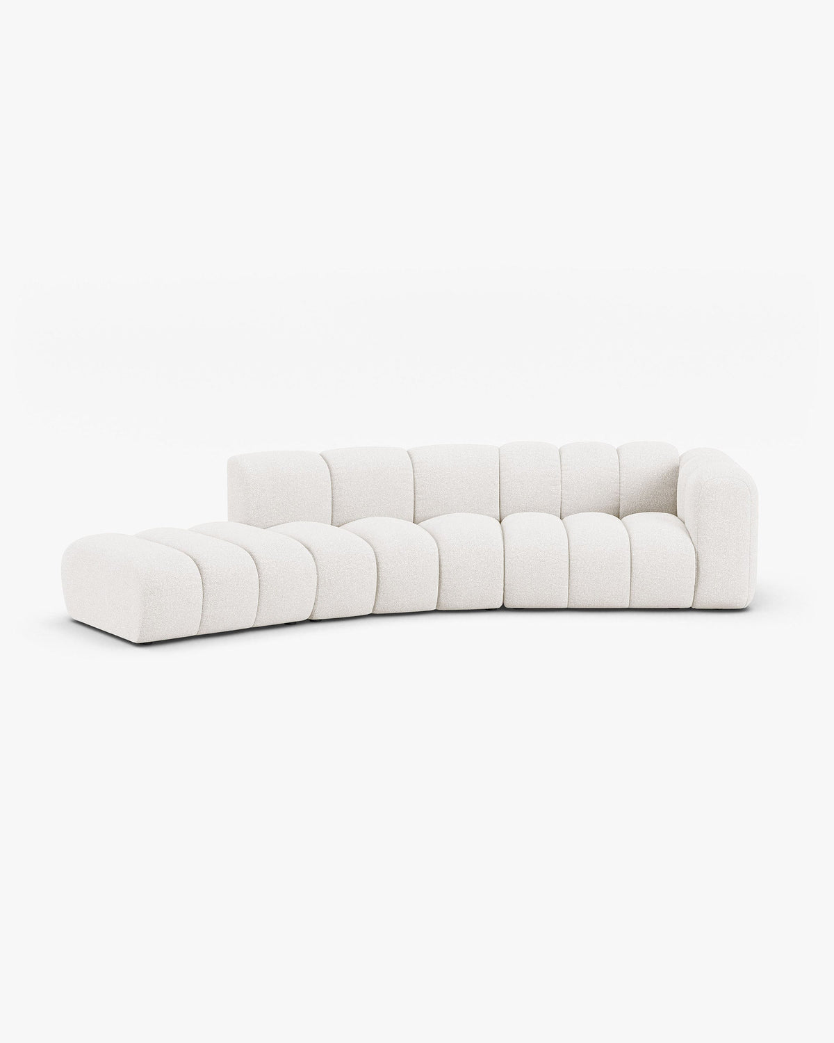 Lupine open rounded sofa 5 seats