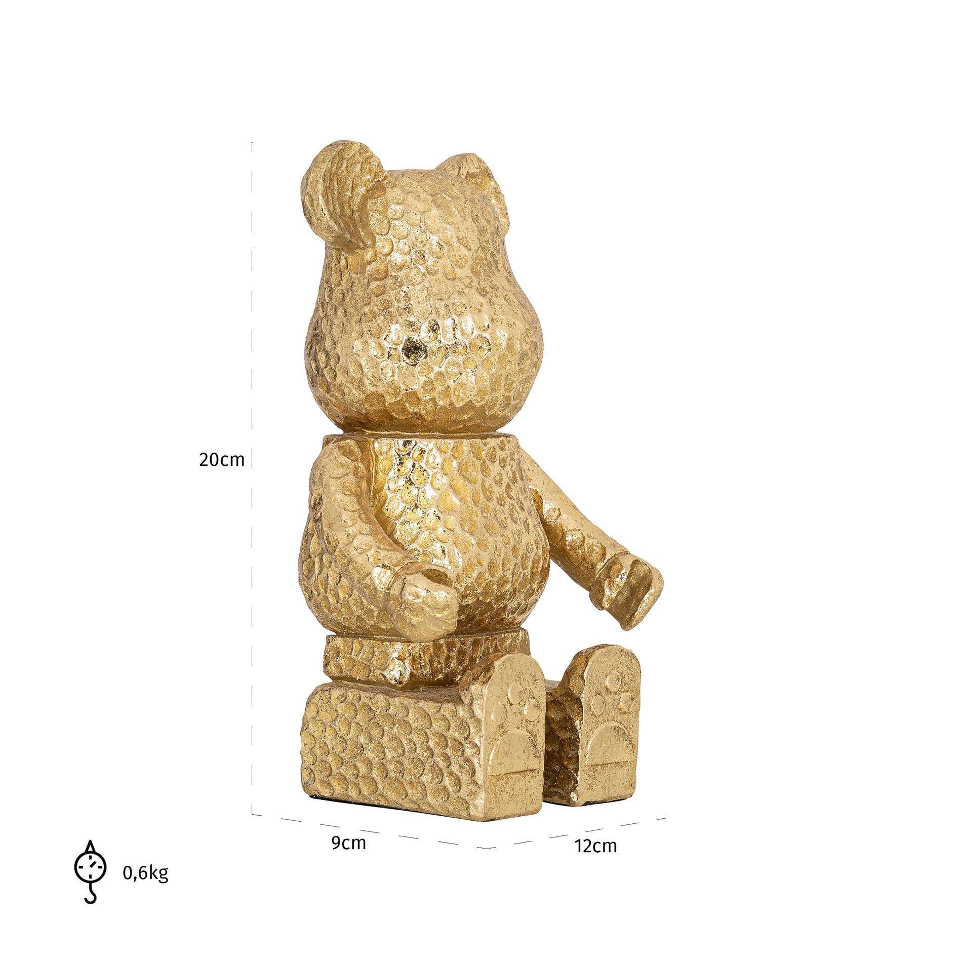 Bear ülő műgyanta dekoráció-3