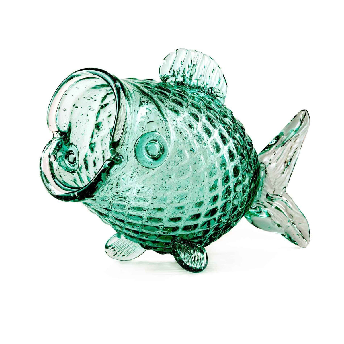 Fat fish üveg dekoráció