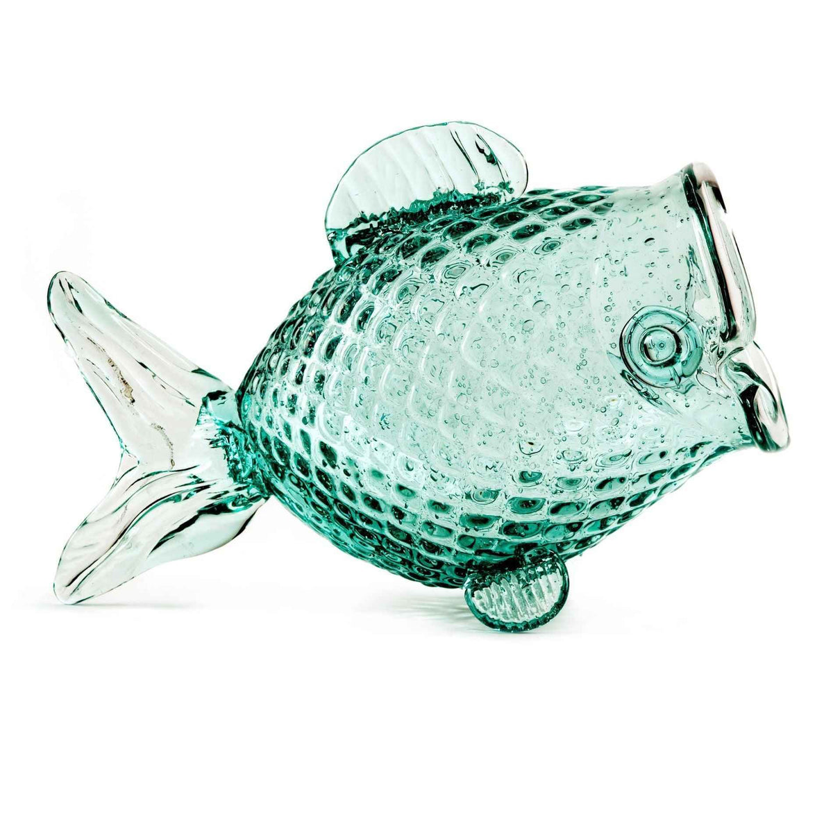 Fat fish üveg dekoráció