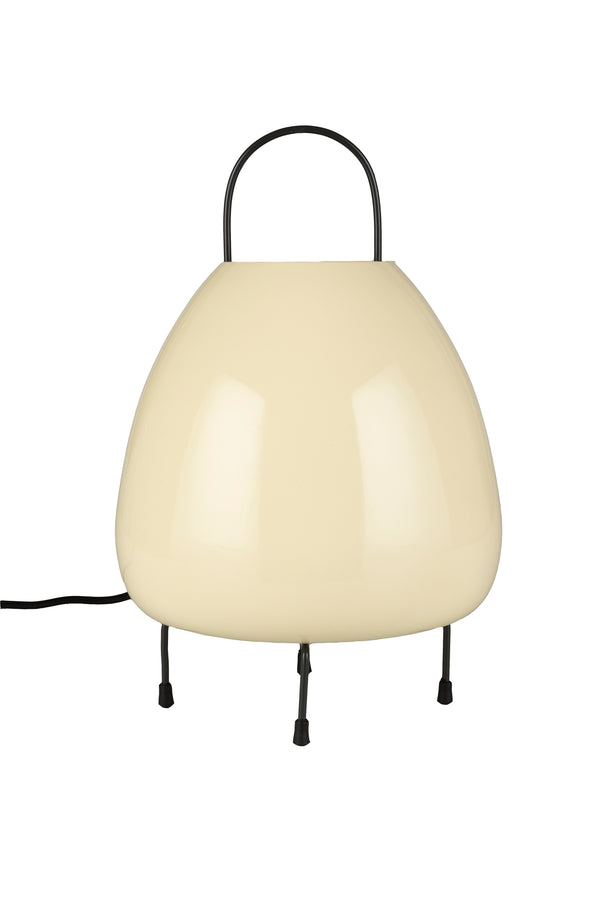 Ovo asztali lámpa citromsárga